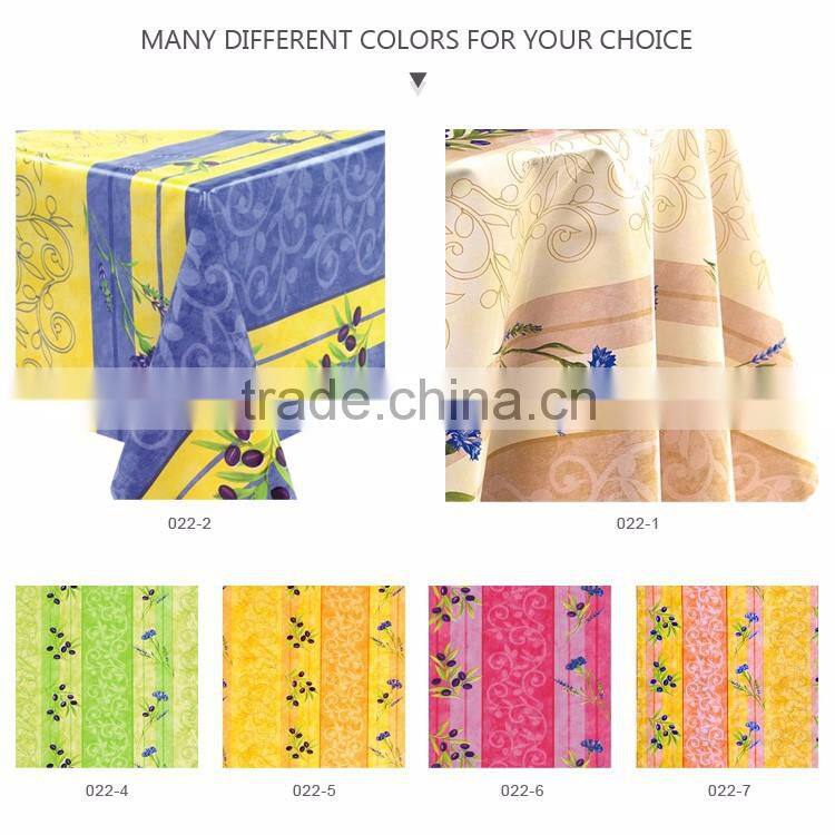 Waterproof pvc plastic tablecloth