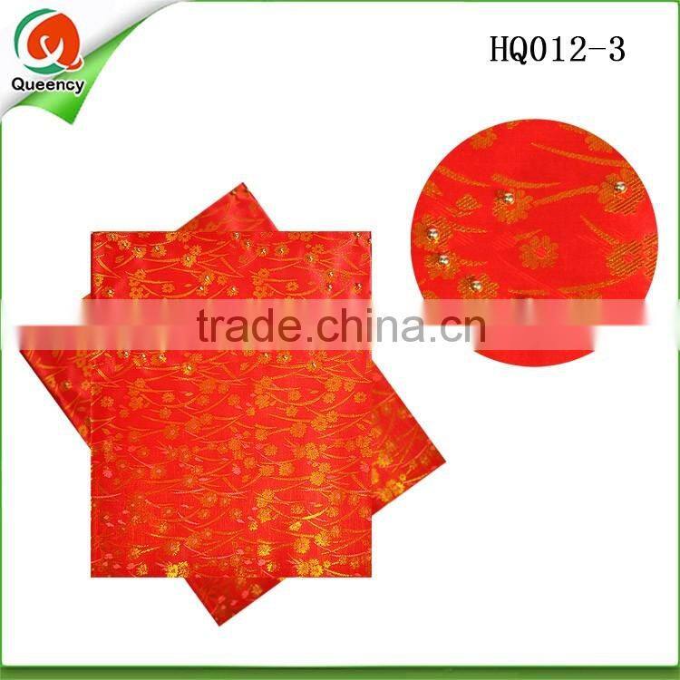 coral nigeria new sego headtie beaded african gele headtie with pearls HQ013-3