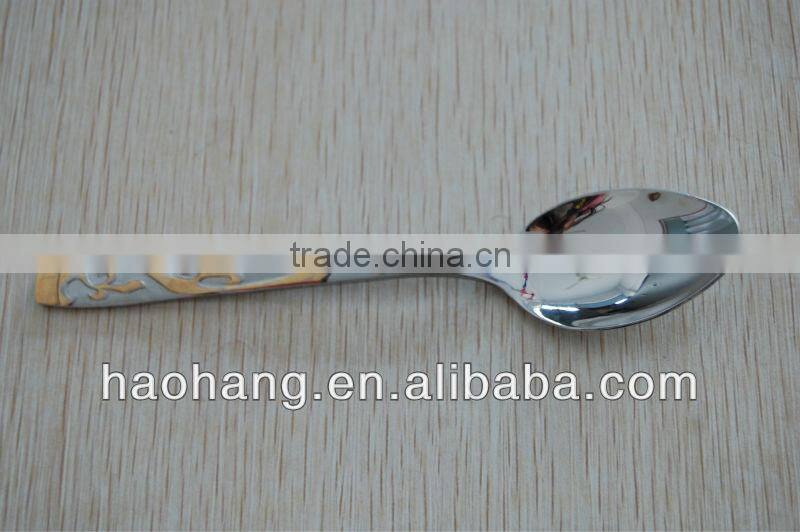Hot selling style stainless steel dinner spoon