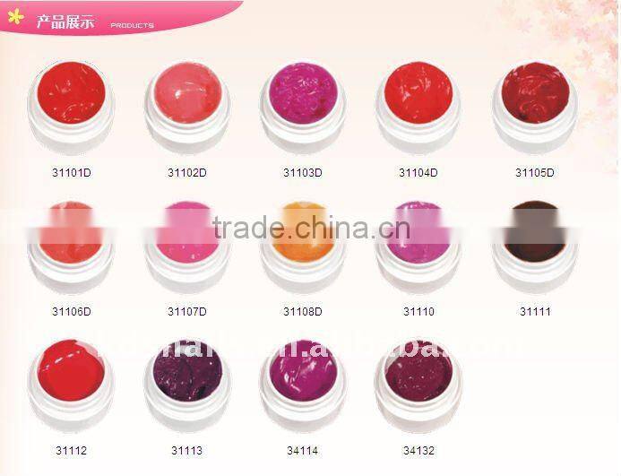 2015 best selling Nail art design 3D sculpture UV gel for nail decoration China factory
