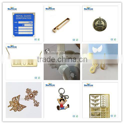 2016 custom metal new style of nameplate