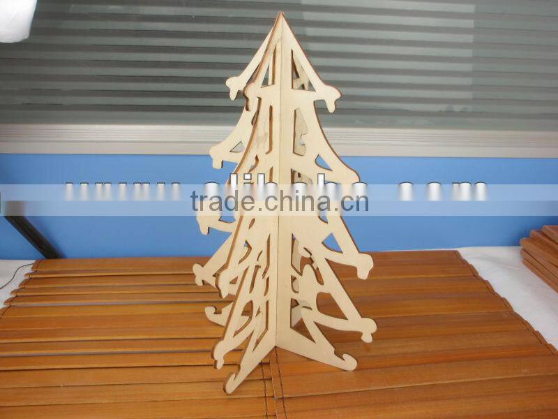 Wooden christmas tree