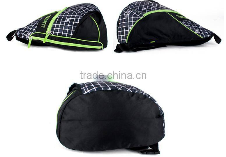 Newest design black triangle backpack