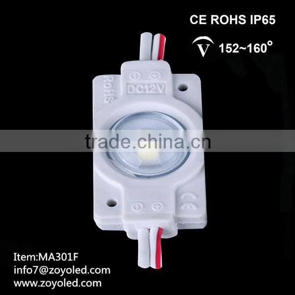 Waterproof 2835 led module 0.72w 12v led for advertisment high power led injection module for light box with CE ROHS