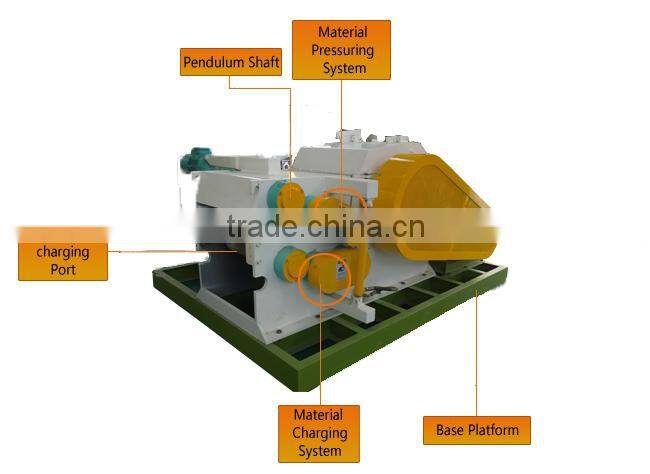 CE Certificated high capacity forestry wood chipper