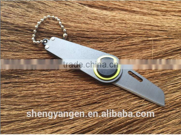 Key Chain Tactical Folding Lock Back Pocket Knife