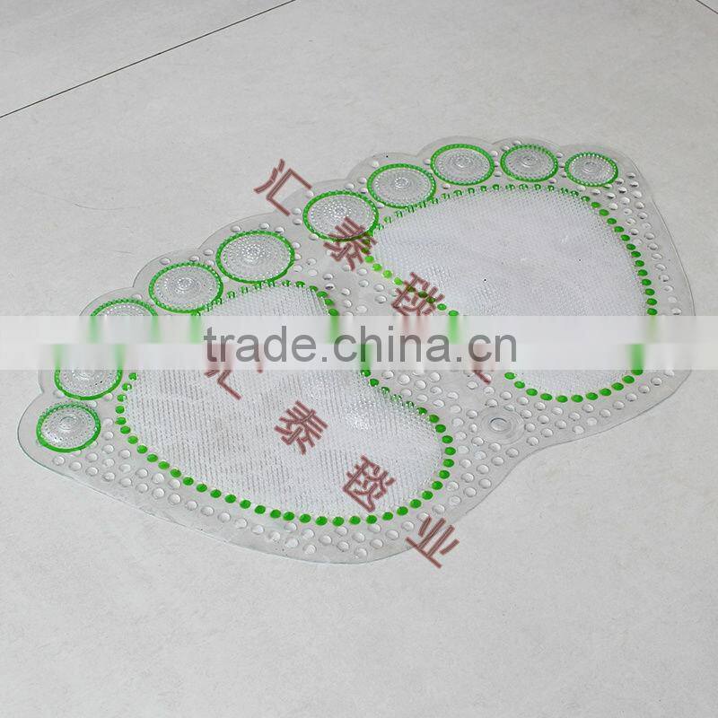 PVC non slip base bathroom Mat E01