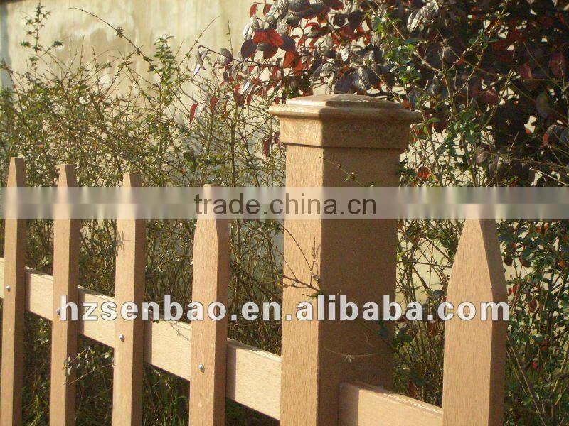 Outdoor Wood Plastic Composite Fence And Column