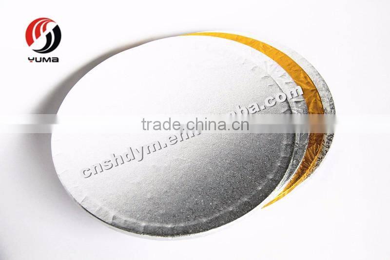 cake boards with foil paper cake drum