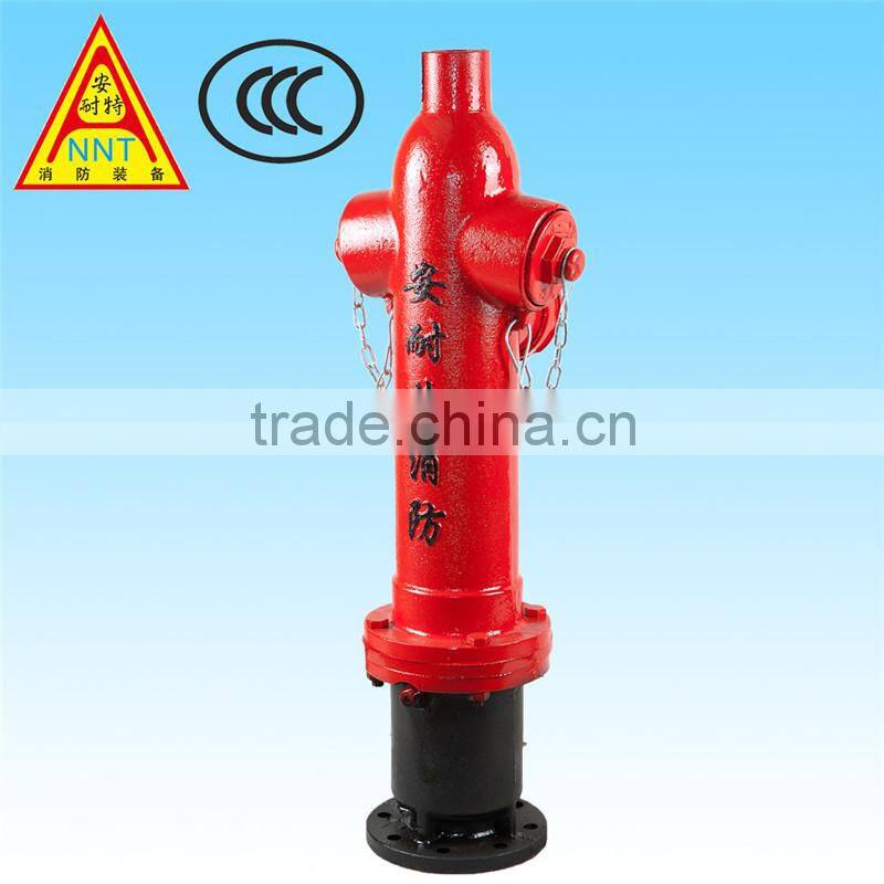 Outdoor Bump Protected Fire Hydrant with Wrench