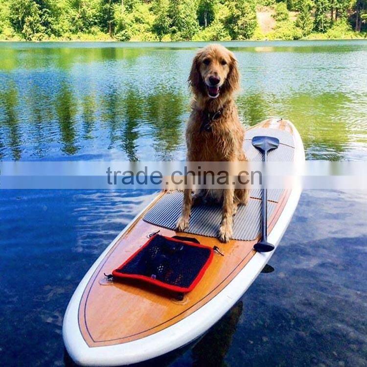 Epoxy fibergalss bamboo super quality sup stand up paddle boarding sale