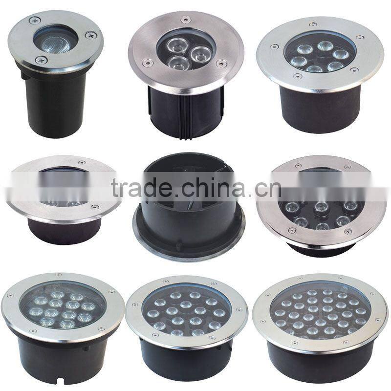 IP67 LED Ground Light 1x5W single color Outdoor LED Underground Light