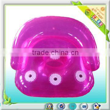 pvc flocked inflatable bed for camping