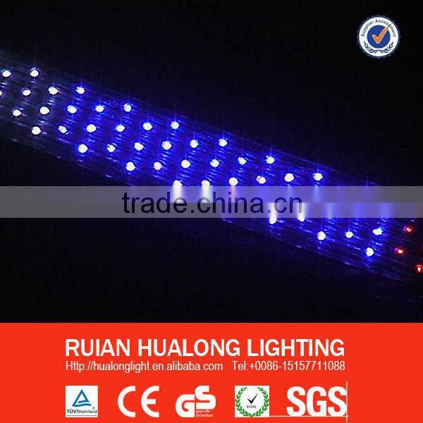 led flat rope light flat plastic led light waterproof flat flexible led light