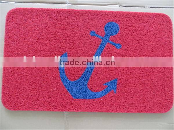 color match PVC cat litter mat cat sand mat,colorful door mat