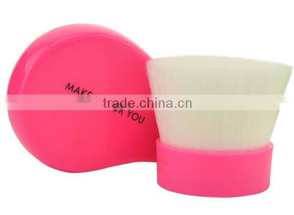 Free Sample Wholesale Rose Red Facial Brush