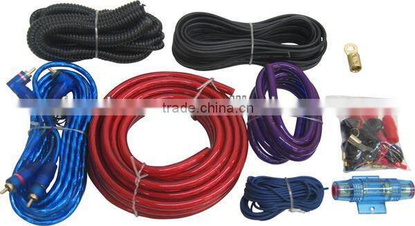 FrankEver High Perforance 6AWG Car Amp Wiring Kit Audio Cable Kit