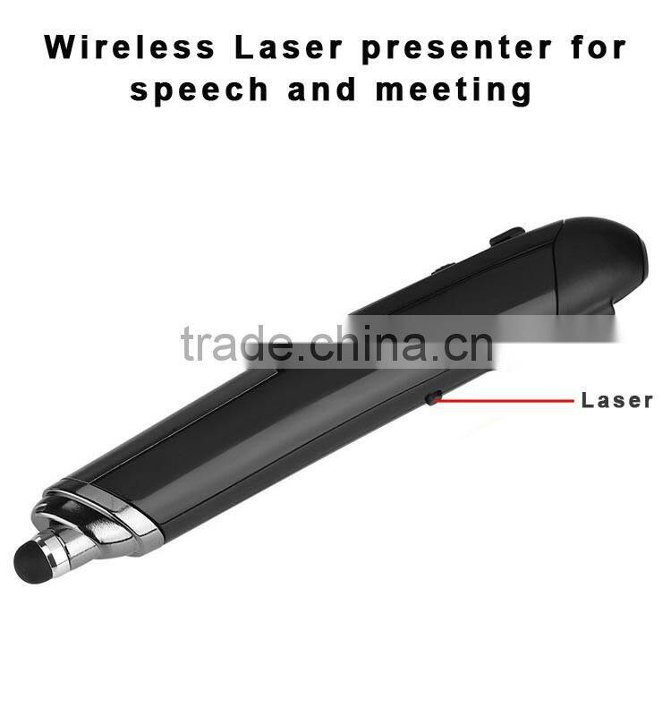 Optical slide changer laser pointer wireless mouse for powerpoint remote