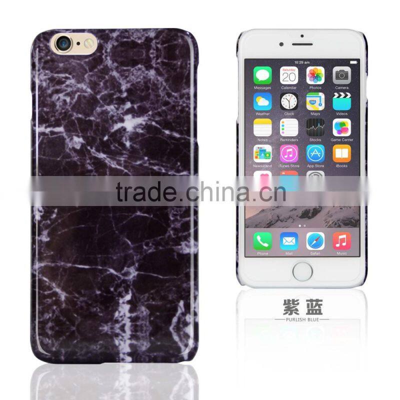 Poplar design 2016 marble PC hard case for iphone 6s