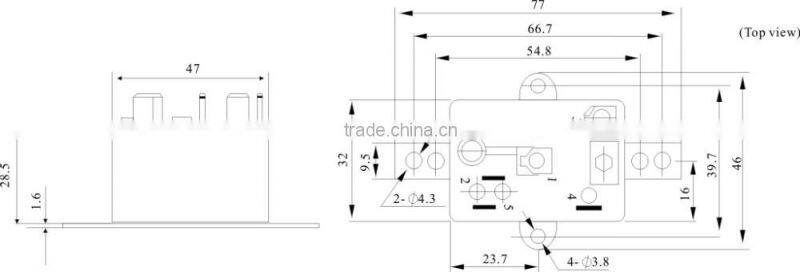 high quality safety cooling High Power Fan Relay