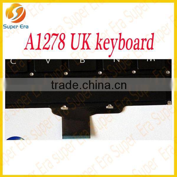 New original LEYBOARD keyboard For MacBook Pro 13" Unibody A1278 UK Keyboard Black(SUPER ERA)