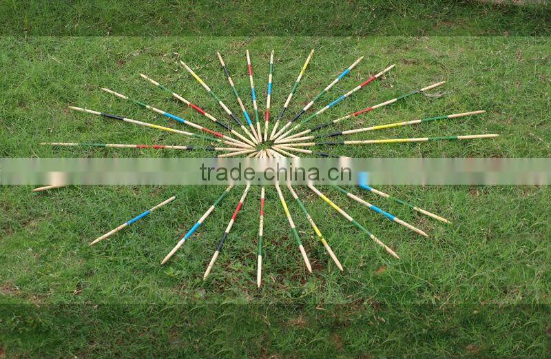 GARDEN GAMES AND OUTDOOR 25PCS GIANT WOODEN MIKADO PICK-UP STIX