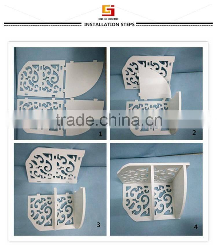 HOME-GJ latest furniture design products space saving furniture bath shampoo rack and towel rack