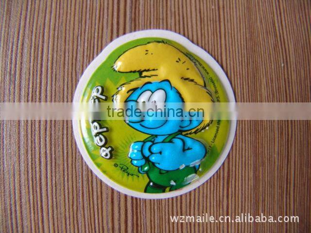 3D cartoon bubble stickers for kids 3d wallpaper stickers 3d stickers for wallroom decor kids 3d foam stickers