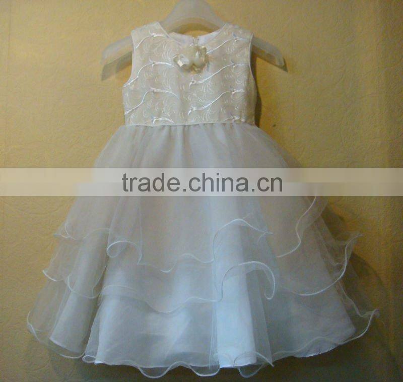 Fashion design baby girl party dress