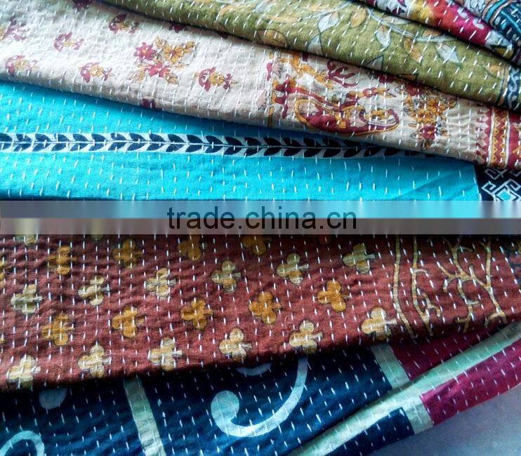 Kantha Stole in Cotton Fabric