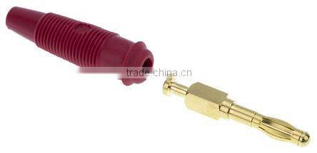 German phone head, banana plug test wiring harness(solder +molding+assembly) Custom processing