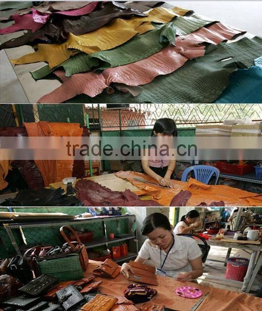 Crocodile leather bag for iphone 5 SCRC-001