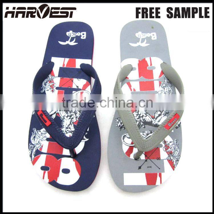 New design beach thick sole pu summer man sandal , beach man outdoor pu slipper for man