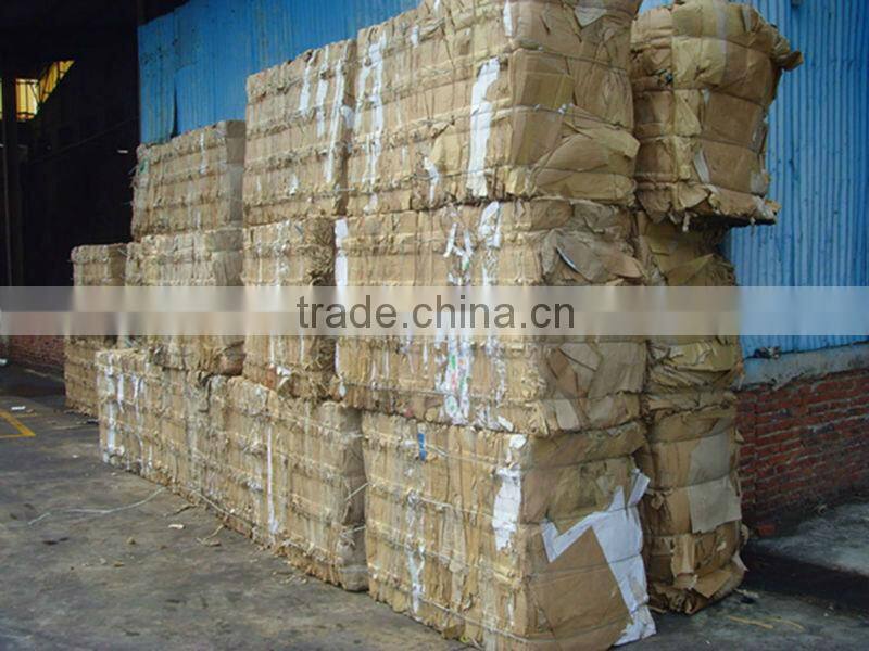 Cardboard horizontal bailing press machine