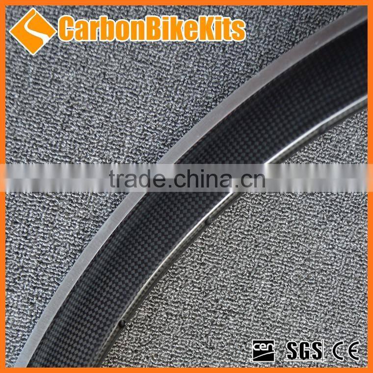 CarbonBikeKits High quality 60mm carbon alloy clincher rims CA60-20