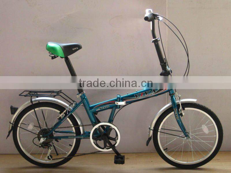 20 inch Steel Folding Bike with 7speed good quality