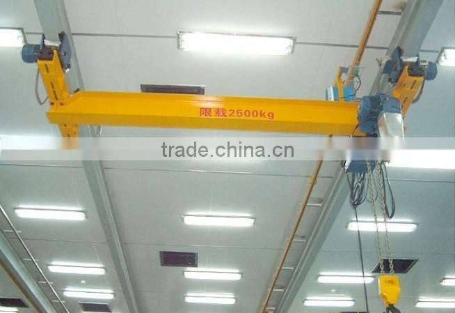 DLK Under slung crane EOT-crane 15 tons single-girder bridge crane