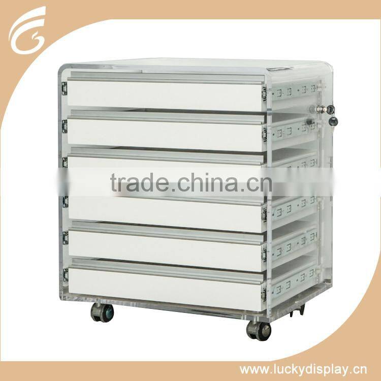 locking eyeglasses display case