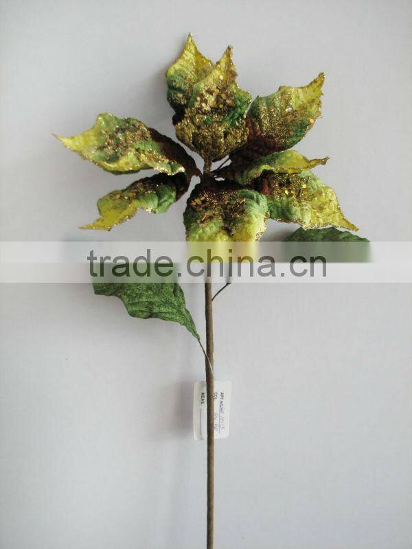 Christmas Items , Christmas Flower 27" Single Hydrangea Spray