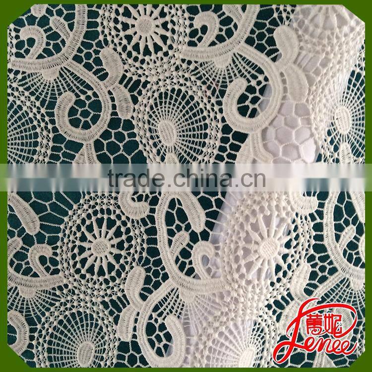 QUALITY FOR EXPORT POPULAR GARMENT CHOICE EMBROIDERT FABRIC