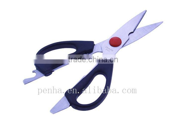 Professional kitchen scissors meat cutting scissors with ABS handle