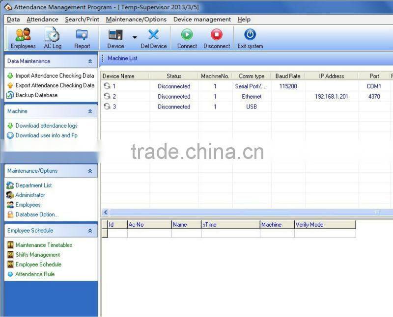 iclock 880 fingerprint access control