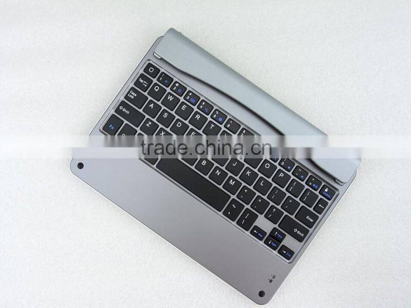 Top Quality Thin Aluminum Alloy Backlight Wireless Bluetooth Keyboard For iPad Air iPad 2.3.4 iPad Mnin