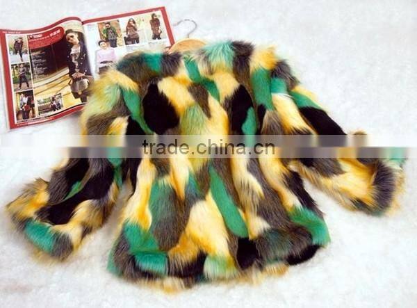 Mink fur coat women made in China faux fur coat