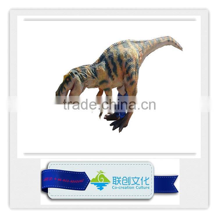 Customized BBC walking with dinosaur costume