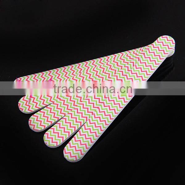 Hot cute Fashion Zebra Finger Nail File,straight round nail file