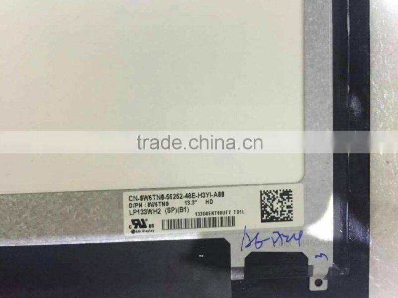 13.3 inch screen assembly LP133WH2-SPB1DP/N 0W6TN0 for Inspiron 7347 7348