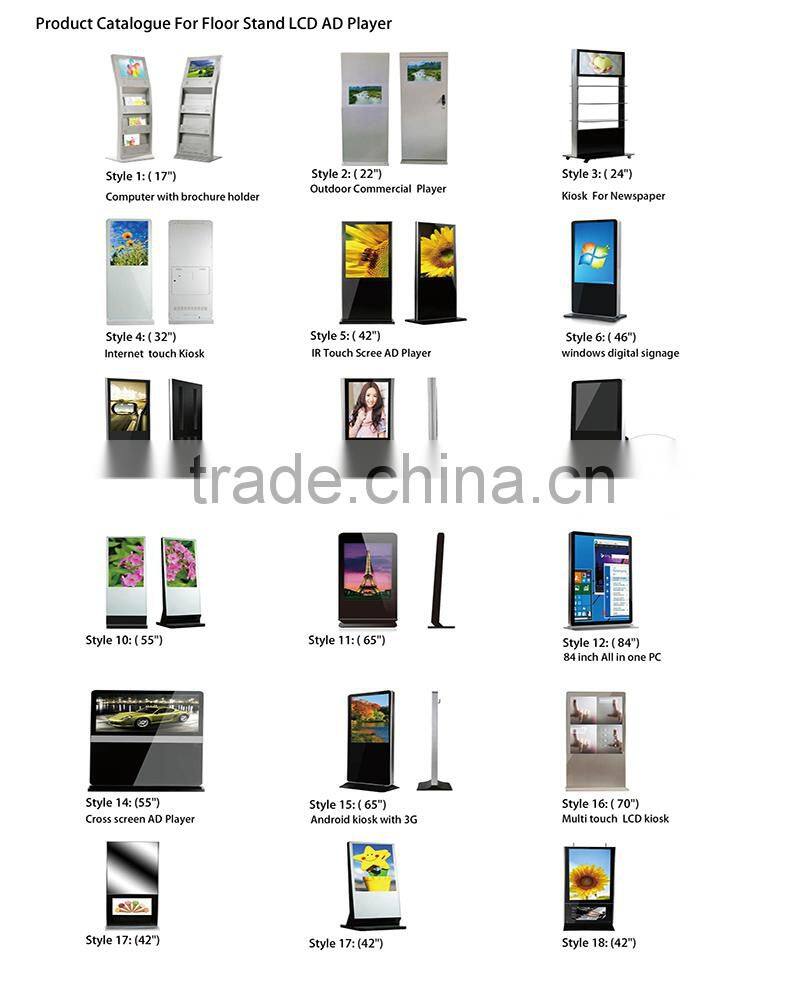 46 inch waterproof touch screen game/coffee table with Win7/8