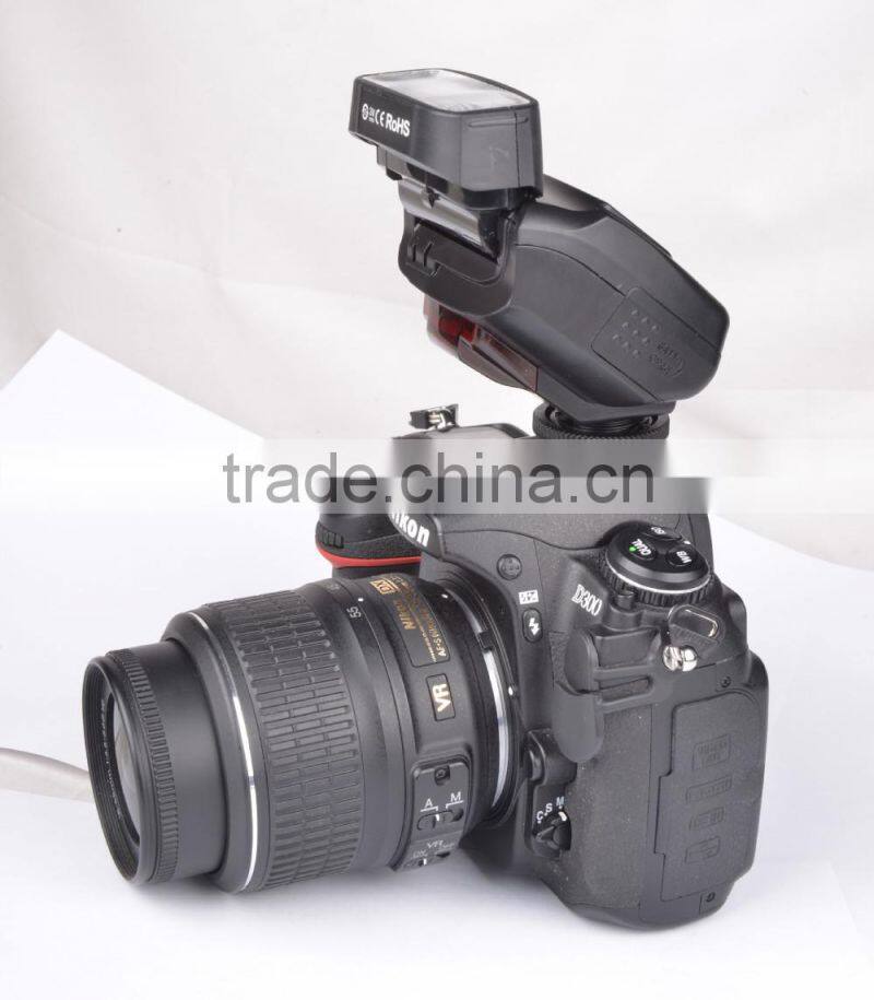 Mini flash JY-610N II with TTL function and LCD panel for Nikon i-TTL
