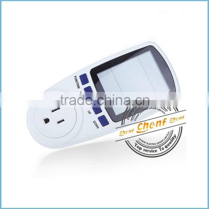 Top Sale AC120V US Plug Power Factor Meter Energy Monitor For Energy Saving
